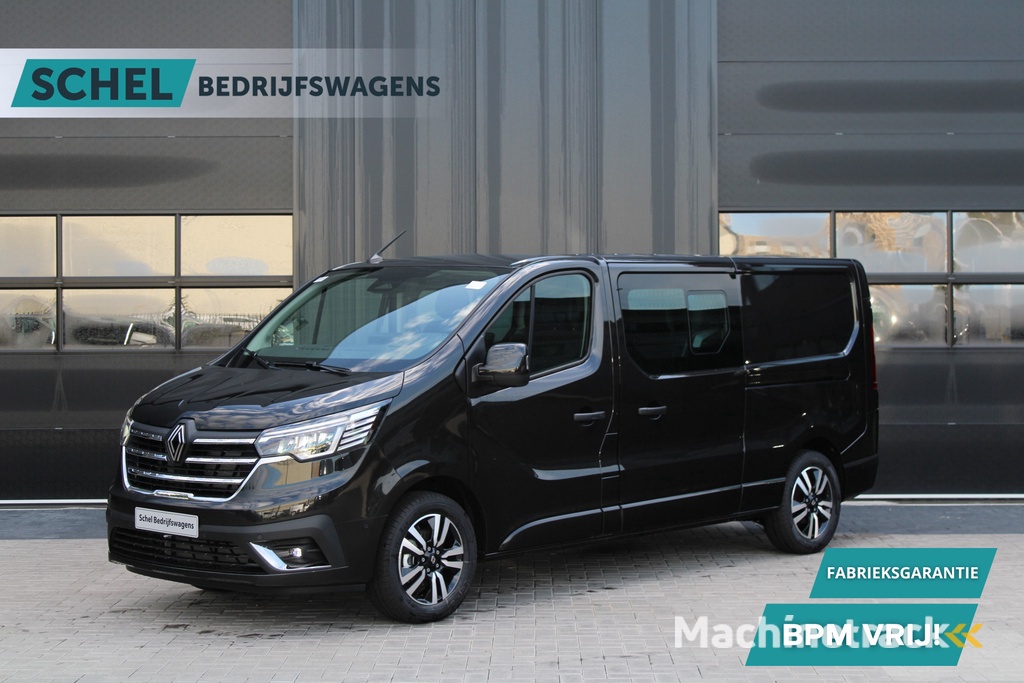 Renault Trafic 2.0 Blue dCi 170pk T29 L2H1 Extra DC - 2x Schuifdeur - Carplay - LED - Blind Spot - Navigatie - Camera - Trekhaak - Stoelverwarming - Rijklaar