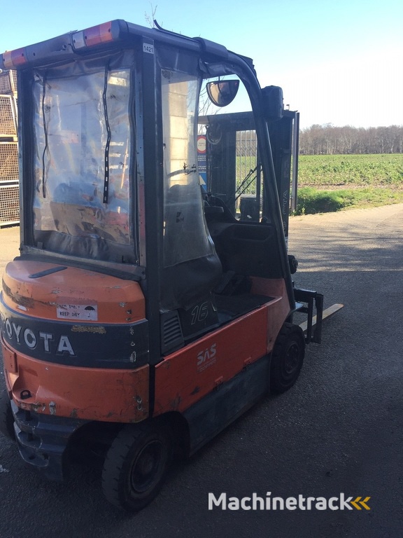 Toyota 7FBF16 Nette Toyota met z.g.a.n accu 1600kg 4862hr