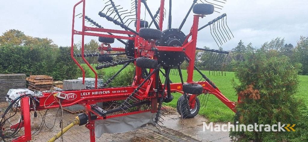 Lely dubbele hark 745 CD Vario