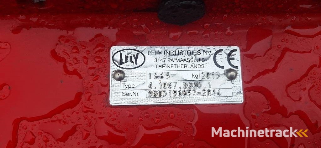 Lely dubbele hark 745 CD Vario