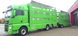 Thumbnail of MAN 26.460 Cuppers Box Total 108,9 m2 nice Truck and trailer!