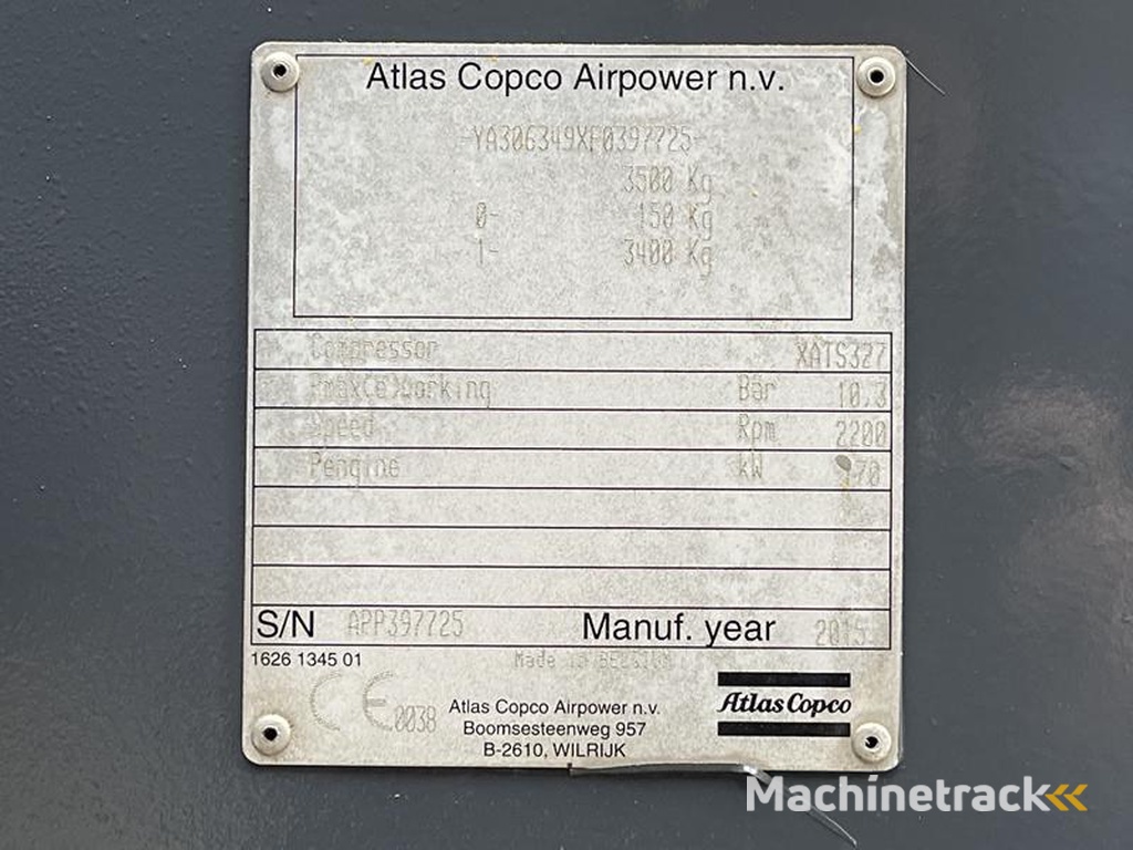 Atlas Copco XATS 327 MD - N
