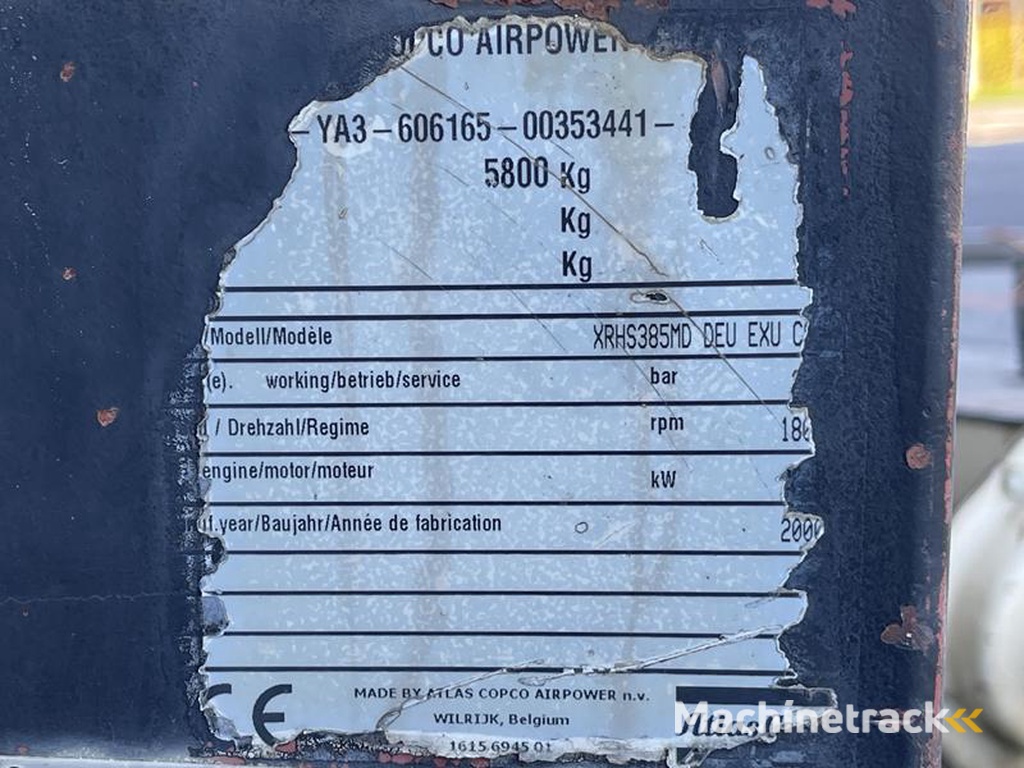 Atlas Copco XRHS 385 MD