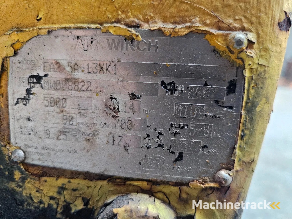 Ingersoll Rand Air Winch