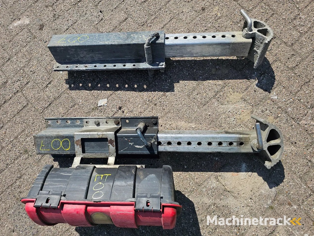 JOST Aluminium trailer steunpoot - 25KG