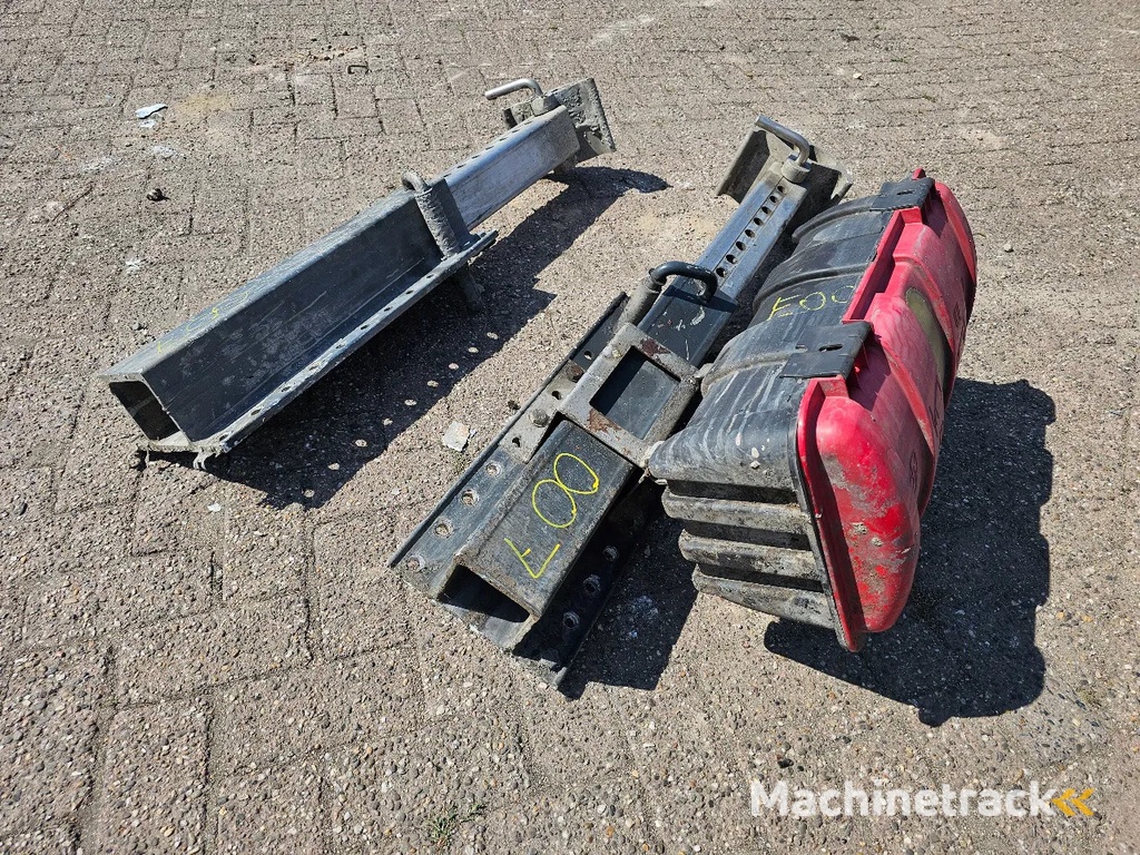 JOST Aluminium trailer steunpoot - 25KG