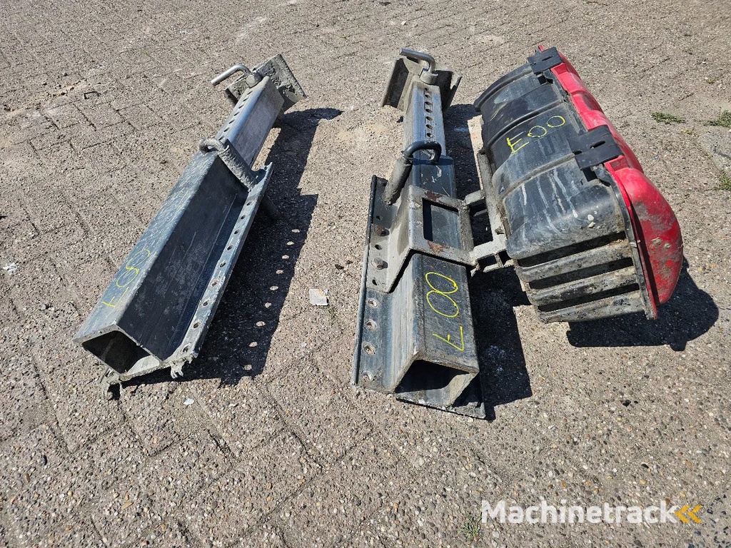 JOST Aluminium trailer steunpoot - 25KG