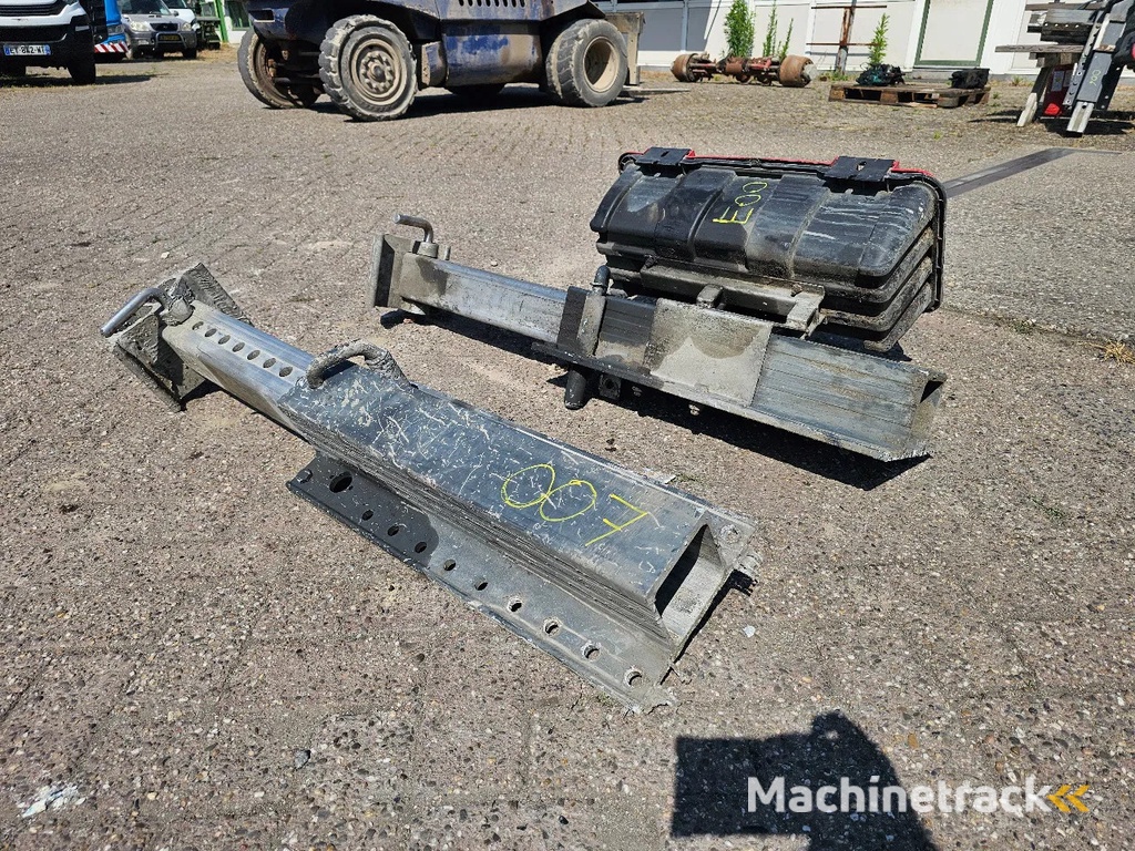 JOST Aluminium trailer steunpoot - 25KG