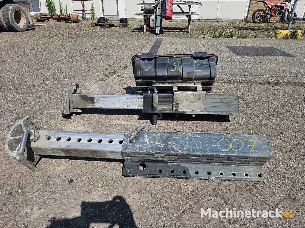 JOST Aluminium trailer steunpoot - 25KG