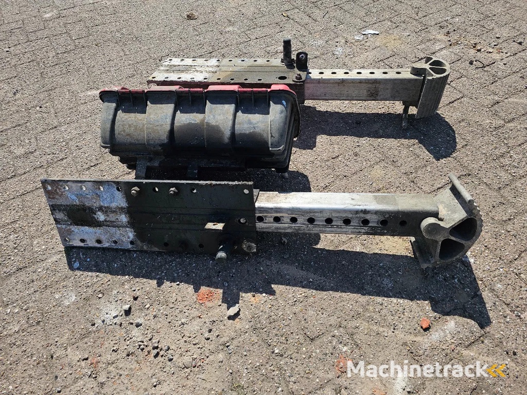 JOST Aluminium trailer steunpoot - 25KG