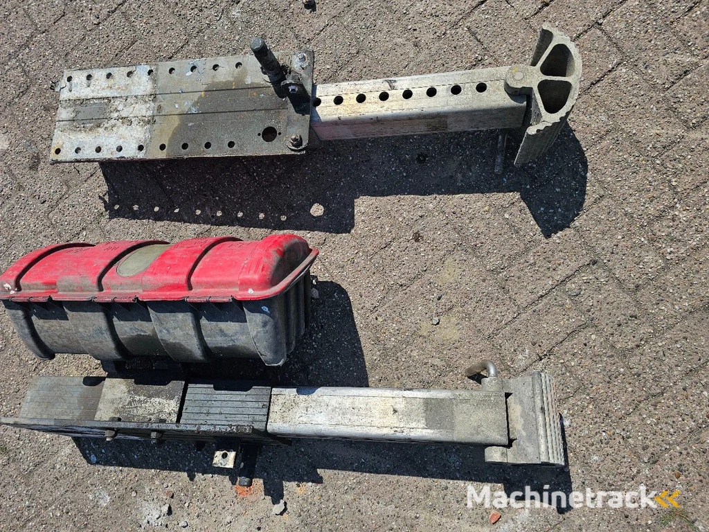 JOST Aluminium trailer steunpoot - 25KG