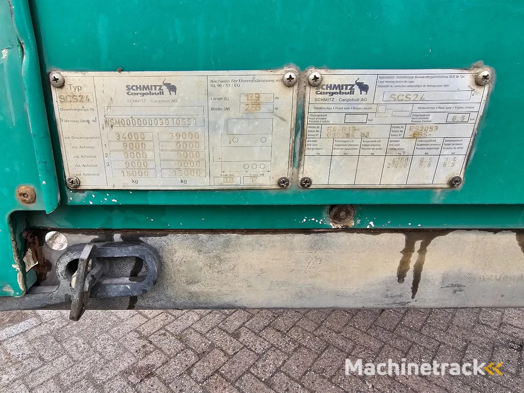 Schmitz Cargobull SAF - DISC - SD22ECS