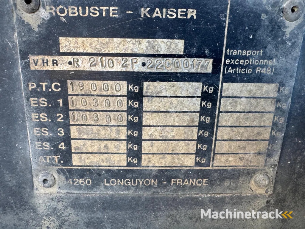 Robuste Kaiser Kipper!