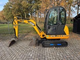 Minituur van JCB 8018 Minigraver