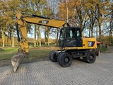 Minituur van Caterpillar M316D Mobiele graafmachine