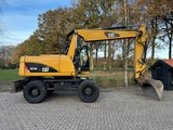 Minituur van Caterpillar M316D Mobiele graafmachine