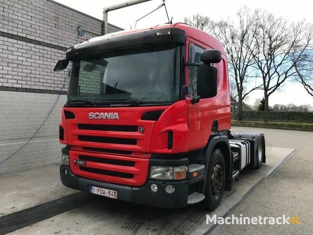 Scania P380 p 380 , RTI compressor , dubbel hydraulik systeem , 500.000 km