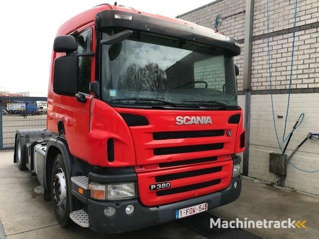 Scania P380 p 380 , RTI compressor , dubbel hydraulik systeem , 500.000 km
