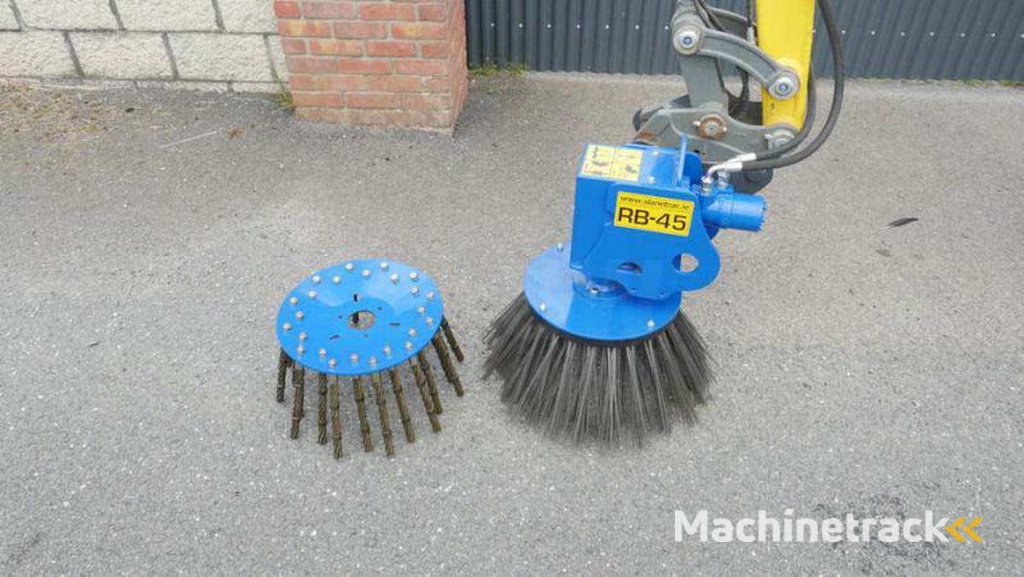 ONE-TP Brosse desherbage nettoyage pour pelles 3-11 tonnes