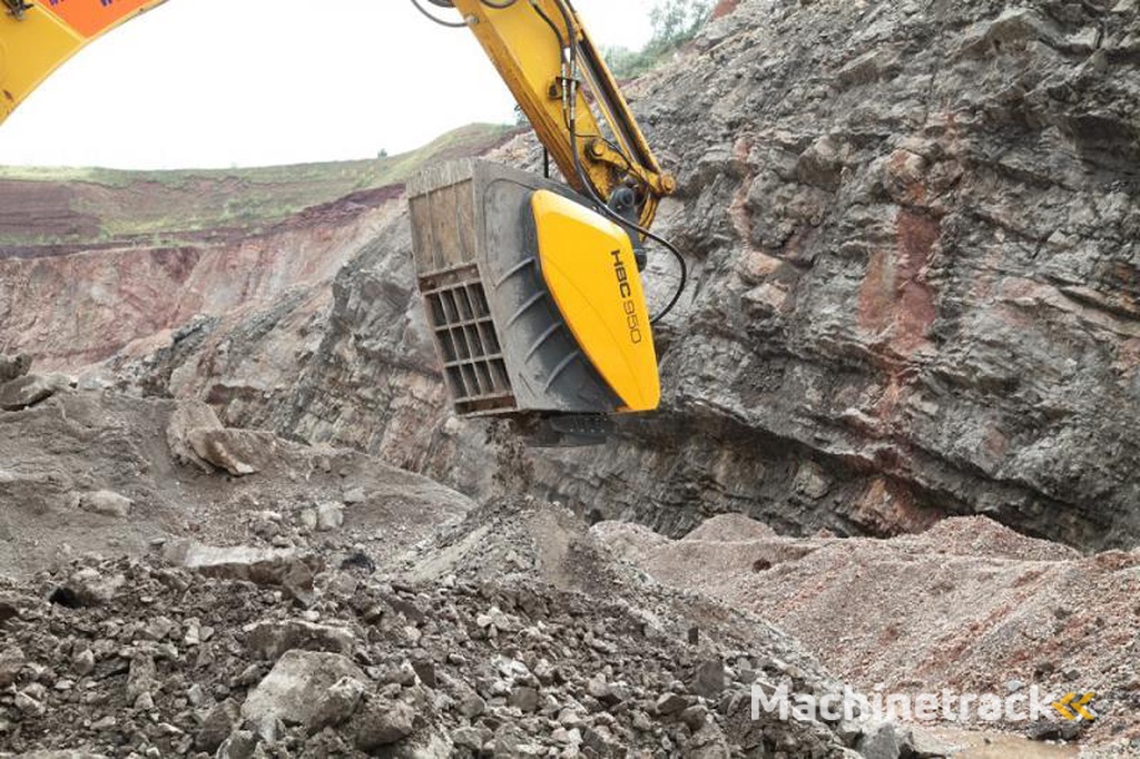 One-TP Godet concasseur Hartl pour pelle 11 à 55 tonnes