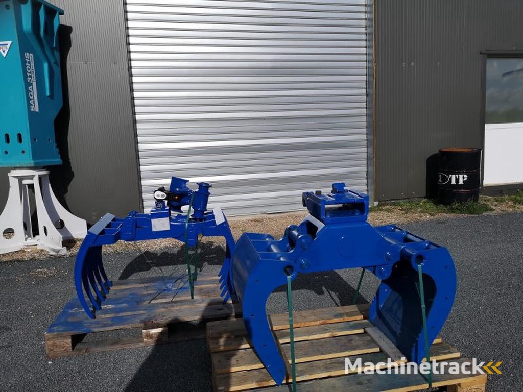 ONE-TP Pince de tri & enrochement pour pelle 1 à 13 tonnes