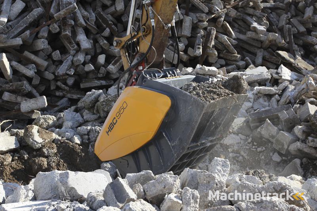 One-TP Godet concasseur Hartl pour pelle 11 à 55 tonnes