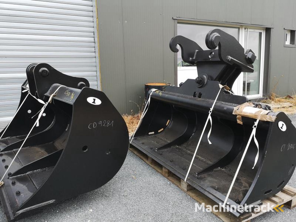 ONE-TP Curage inclinable pour pelles