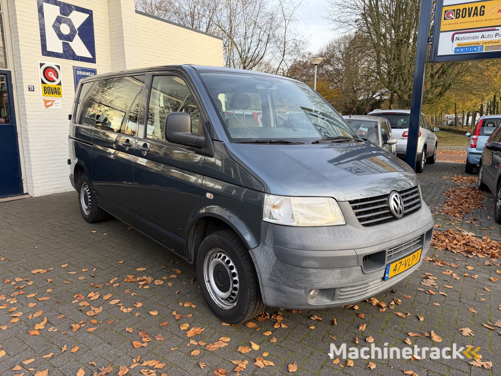 Volkswagen Transporter 2.5 TDI 300 Trendline DC Dubbele cabine / Marge / Airco / Trekhaak / Carplay / Nwe APK