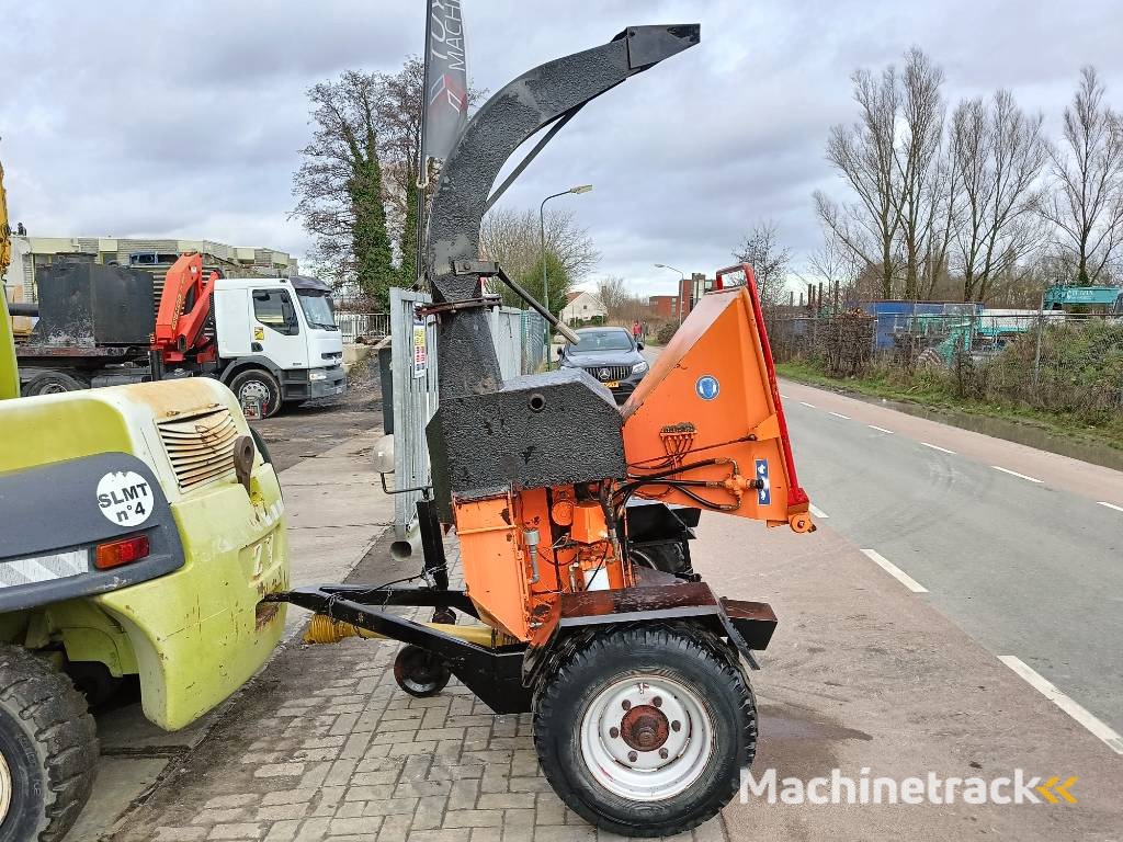 TS takken versnipperaar wood shredder jensen hout