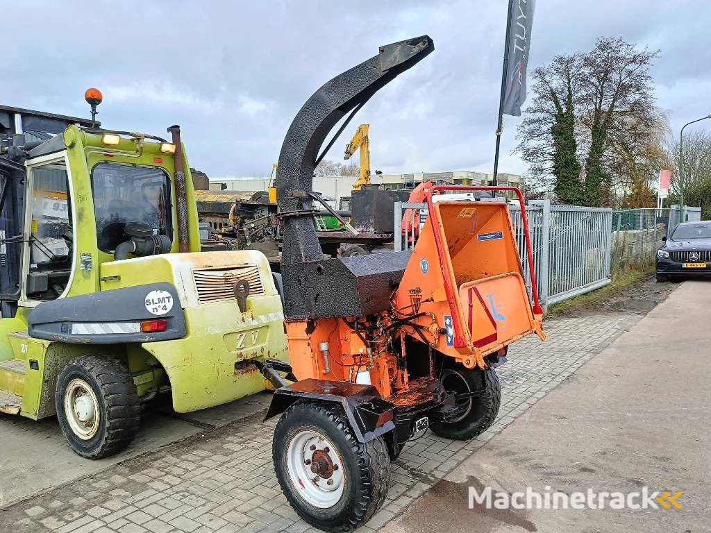 TS takken versnipperaar wood shredder jensen hout