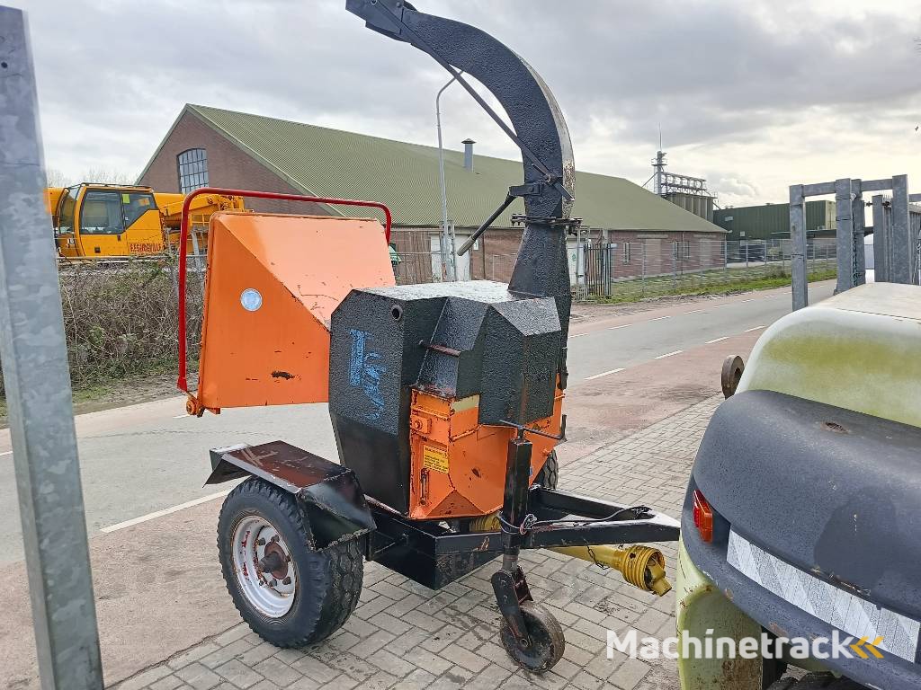 TS takken versnipperaar wood shredder jensen hout