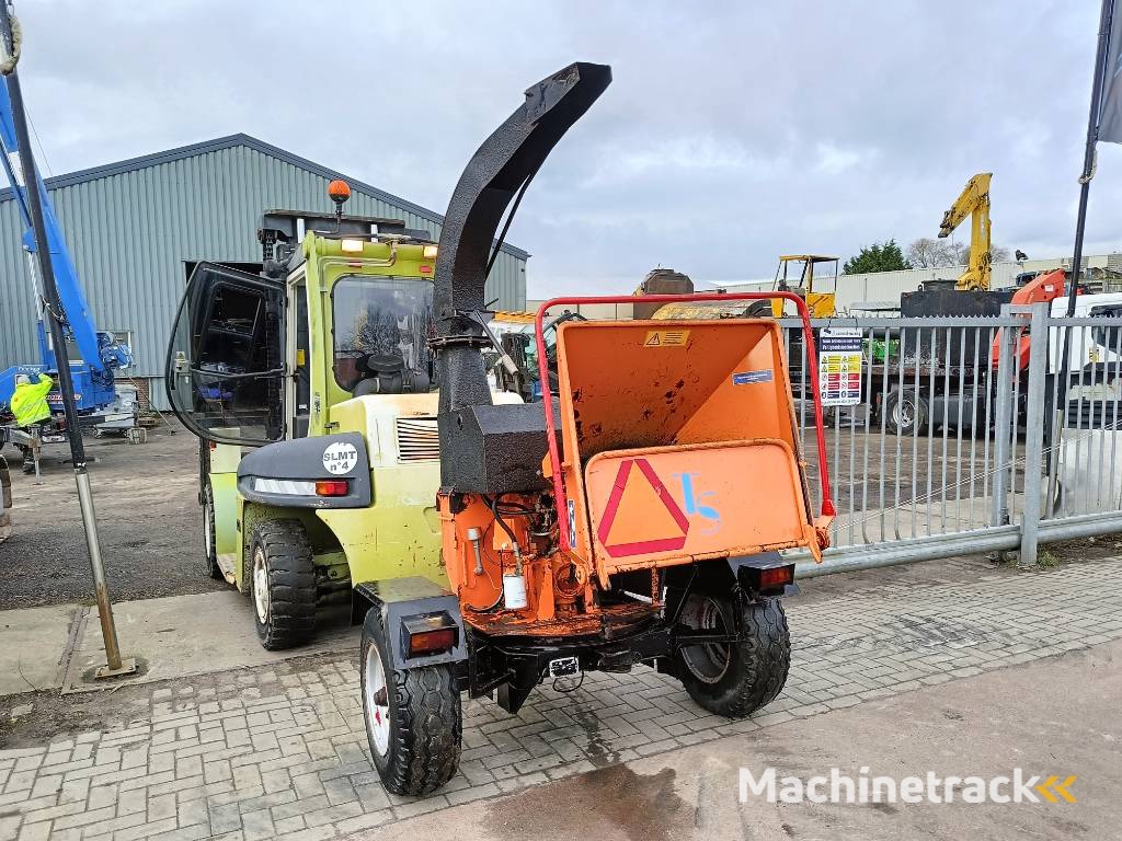 TS takken versnipperaar wood shredder jensen hout