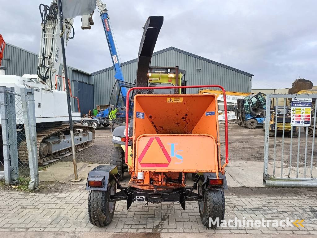 TS takken versnipperaar wood shredder jensen hout