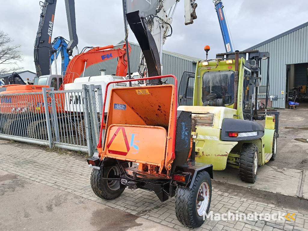 TS takken versnipperaar wood shredder jensen hout