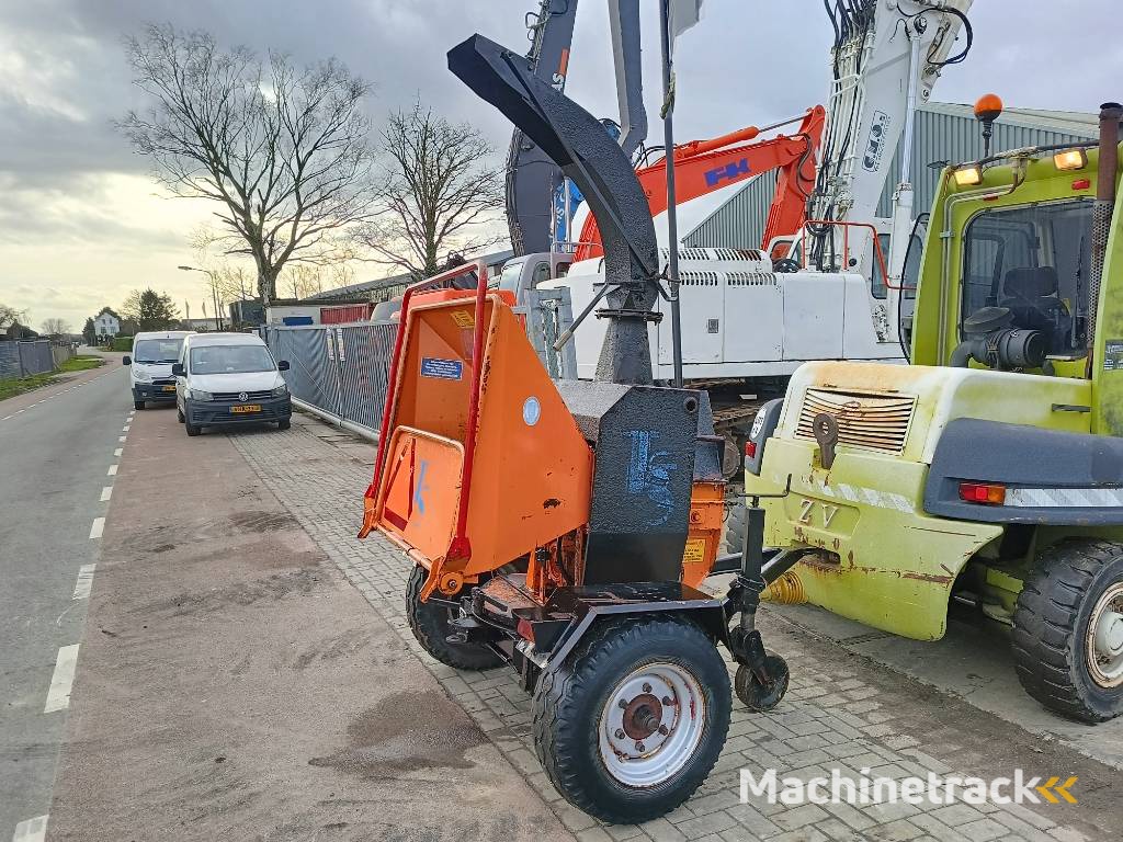 TS takken versnipperaar wood shredder jensen hout