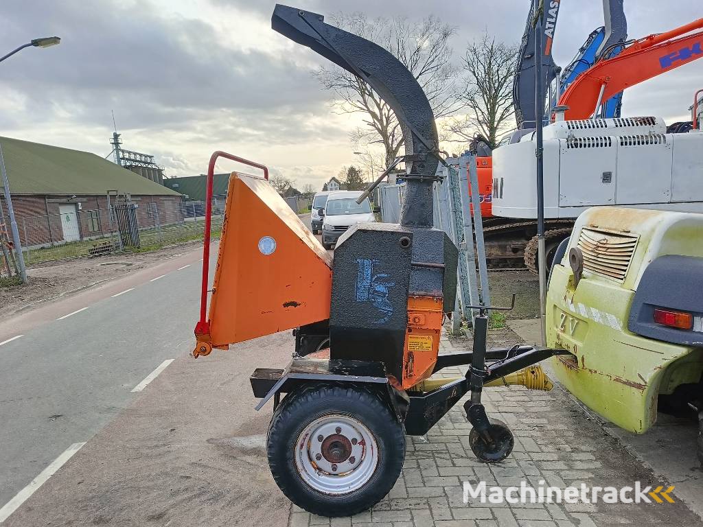 TS takken versnipperaar wood shredder jensen hout