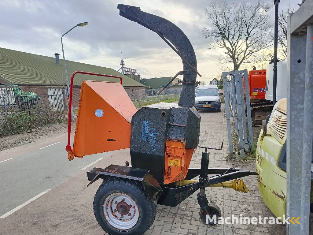 TS takken versnipperaar wood shredder jensen hout