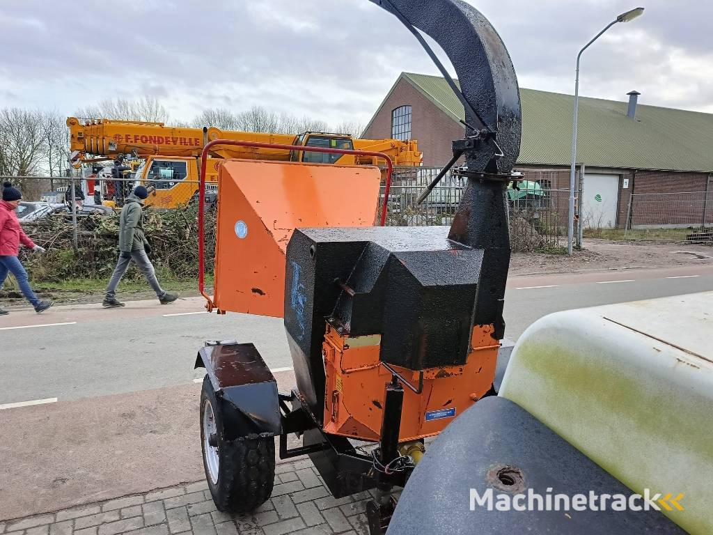 TS takken versnipperaar wood shredder jensen hout