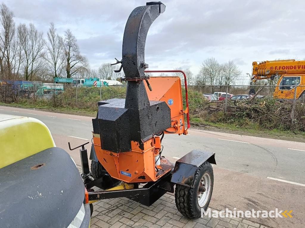 TS takken versnipperaar wood shredder jensen hout
