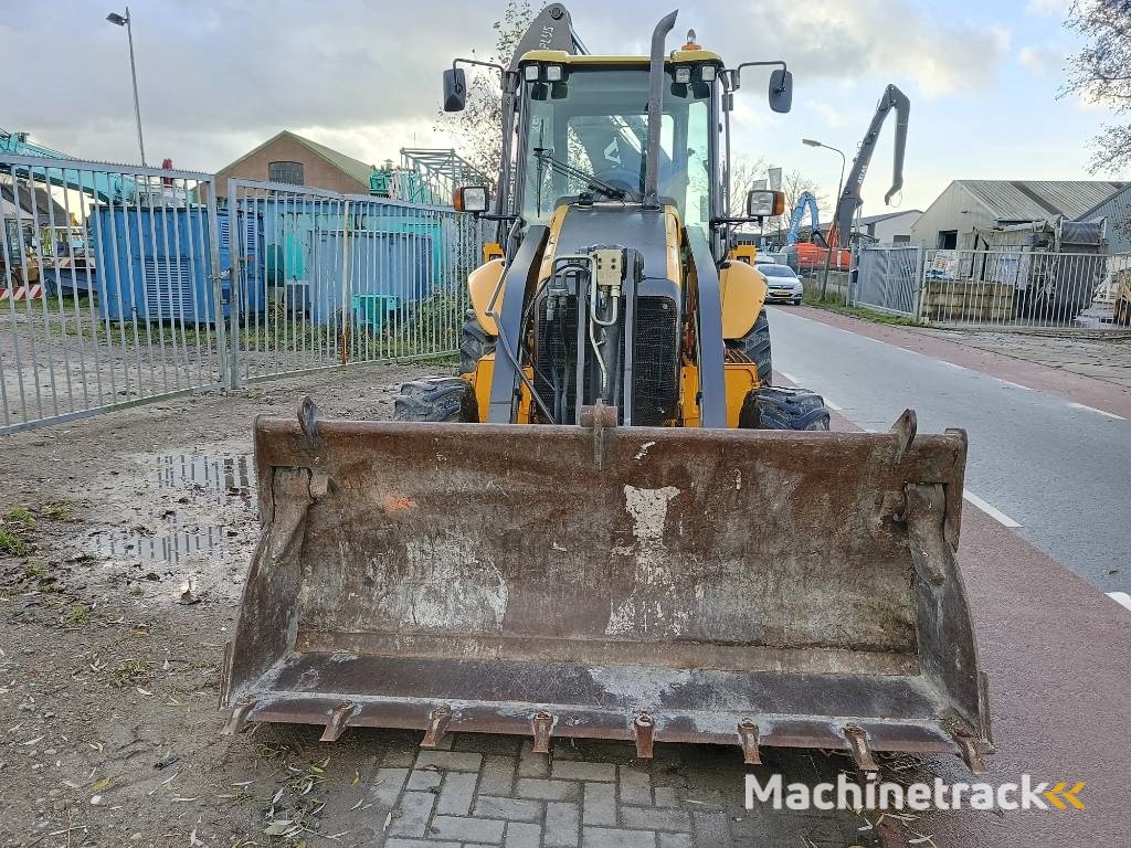 Volvo BL 61 + graaflaad combinatie backhoe loader lader