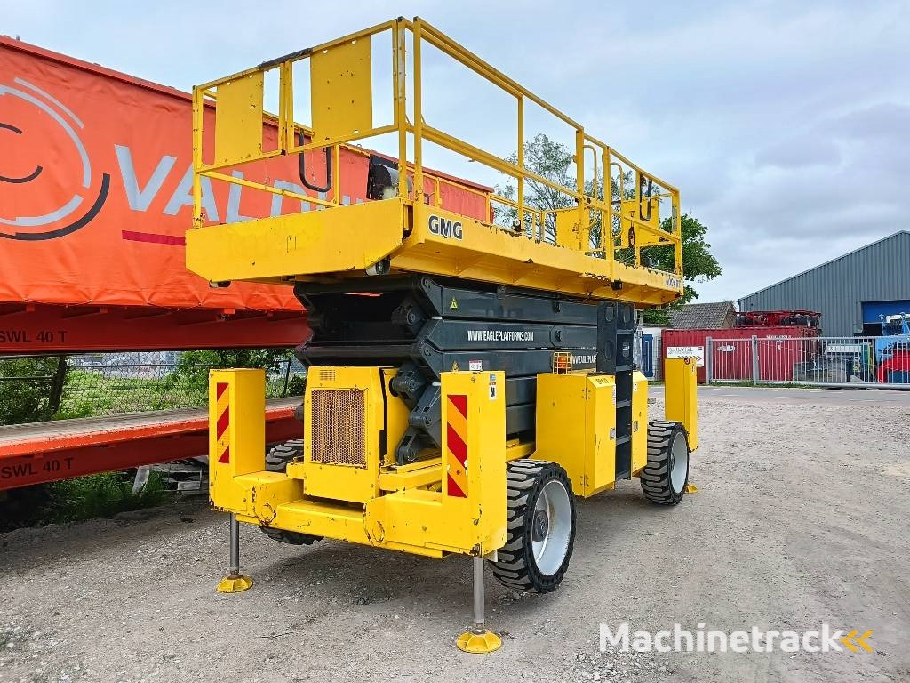 GMG 6094-RT schaarhoogwerker platform hi lift 18 m CE