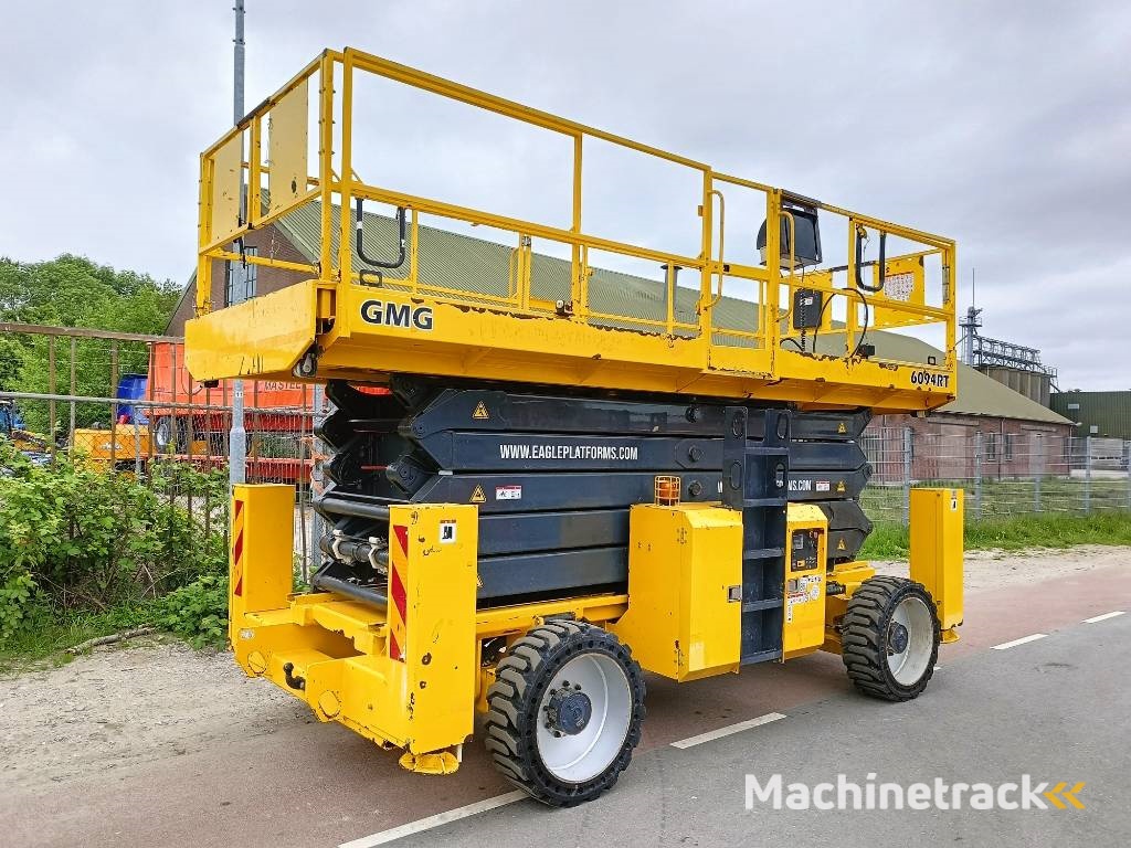 GMG 6094-RT schaarhoogwerker platform hi lift 18 m CE