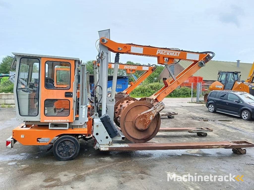 packmat PK451containeraandruk afval arm compactor