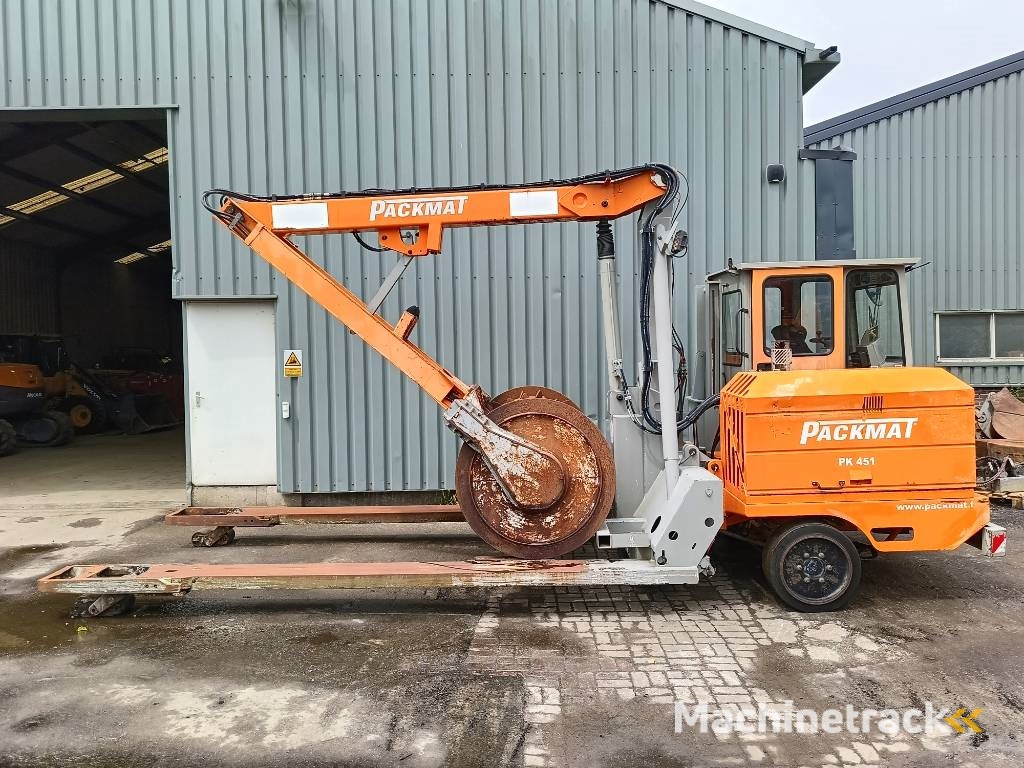 packmat PK451containeraandruk afval arm compactor