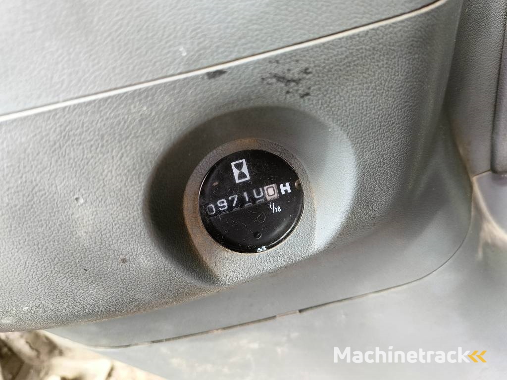 Fiat-Hitachi FH120W bandenkraan Wheel Excavator graafmachine