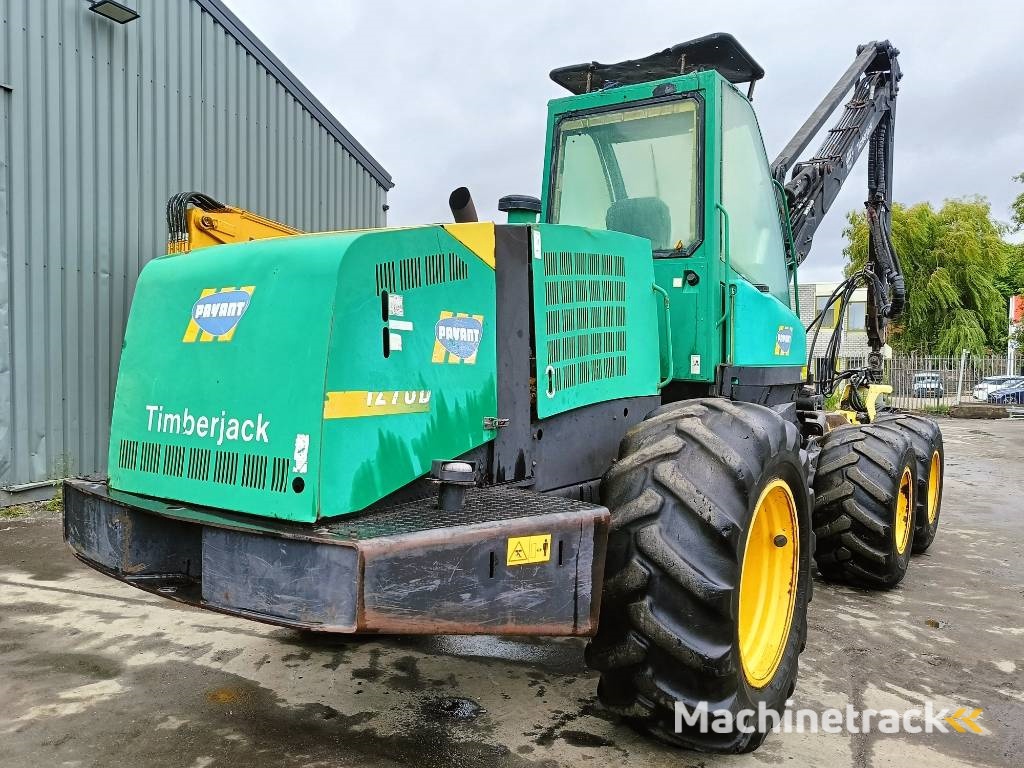 Timberjack 1270D harvester delimber bomenrooier 2004 CE airco