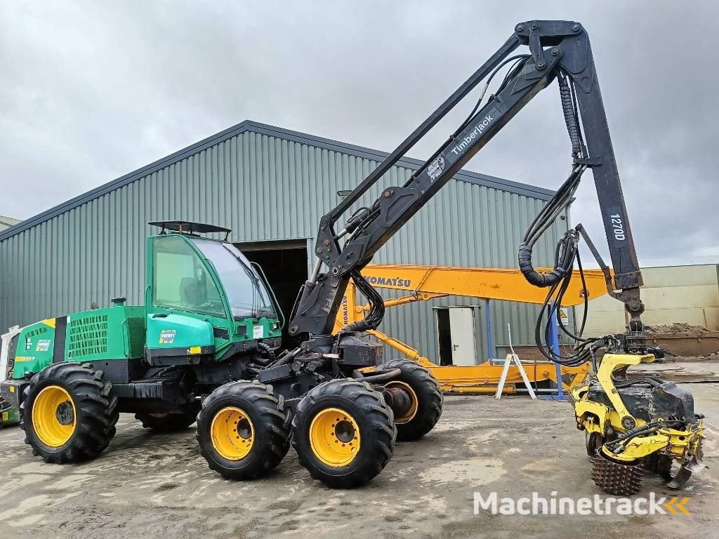 Timberjack 1270D harvester delimber bomenrooier 2004 CE airco