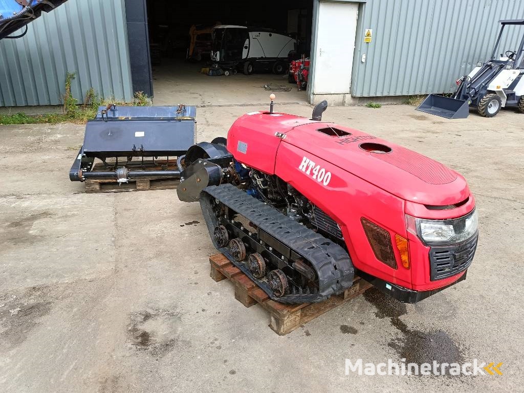 HT 400 remote controlled tracked robot mower / tracto