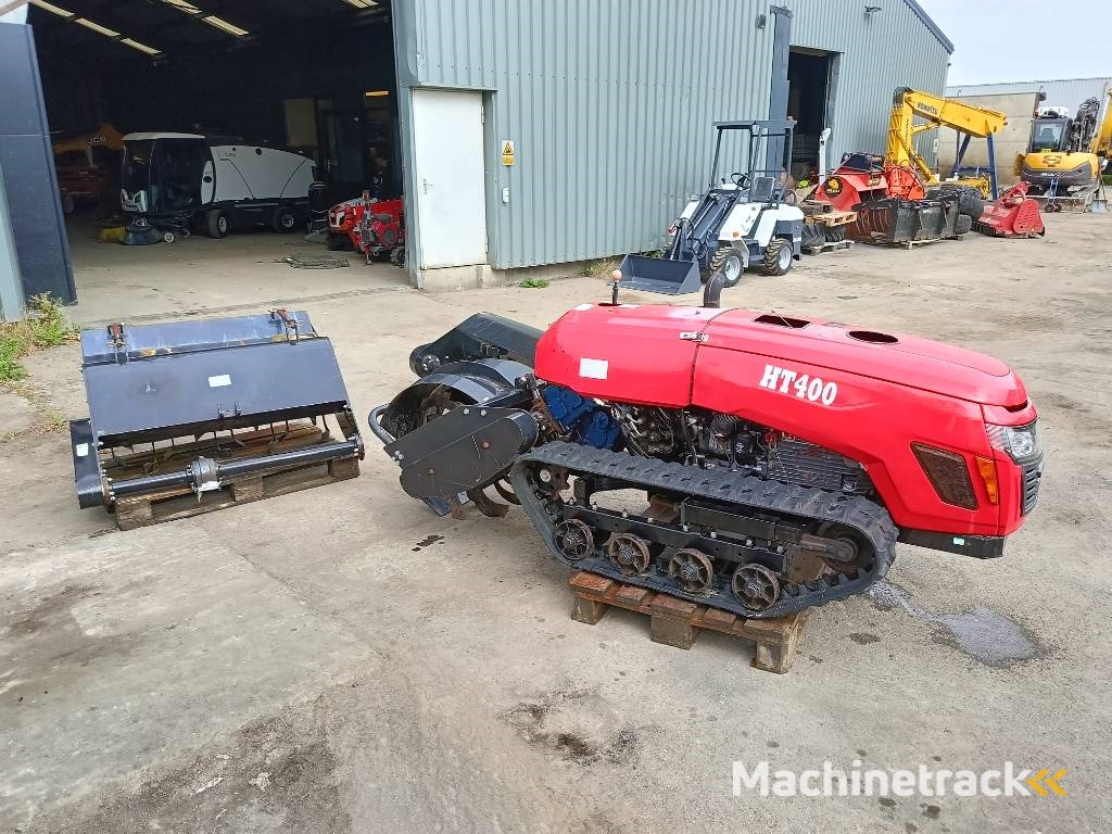 HT 400 remote controlled tracked robot mower / tracto