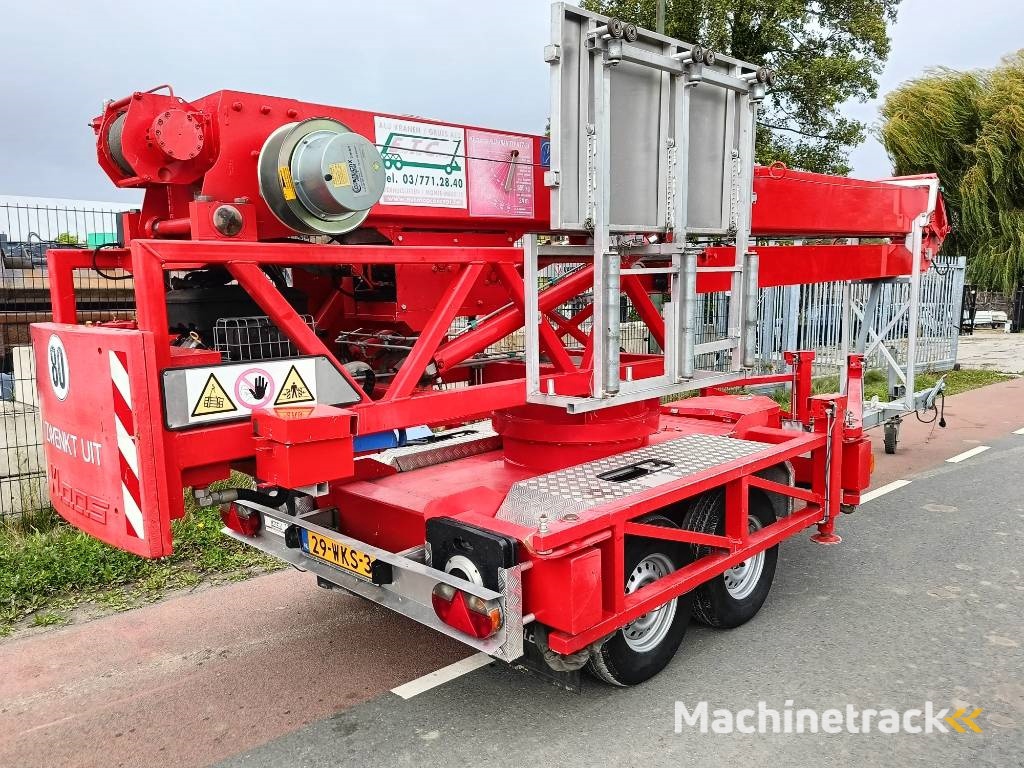 Klaas K 17-24 K 17/24K-A 23 m 650 kg aanhangerkraan BMWT